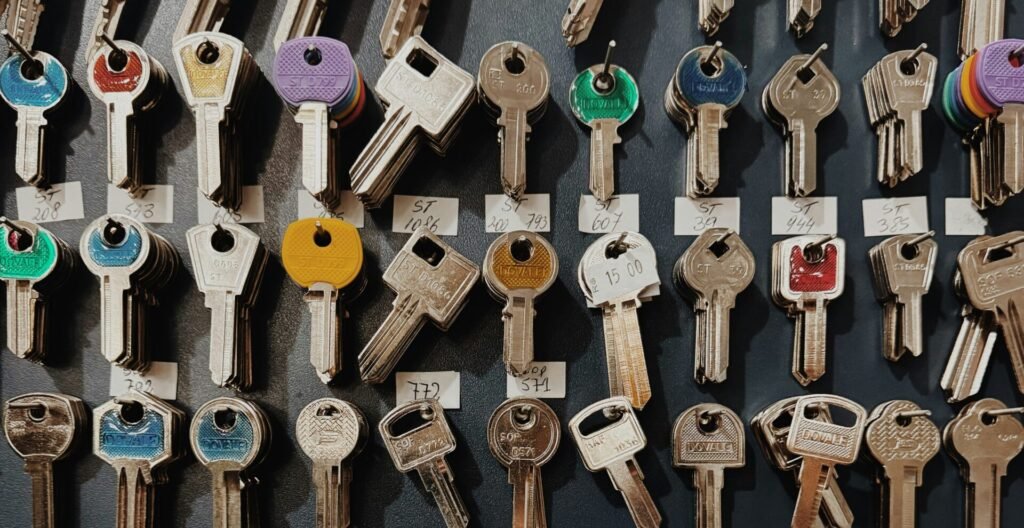 speed inter types de clés au mur